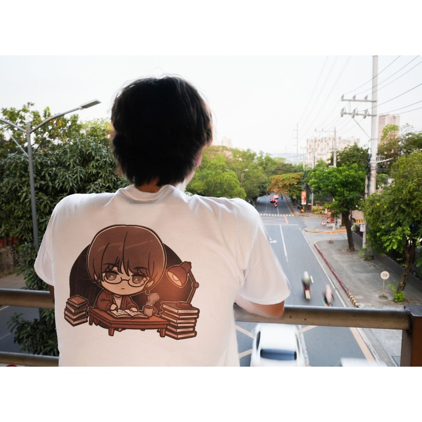 Yukan do it T-shirt | Back print Yukan studying design (Original) | Unisex