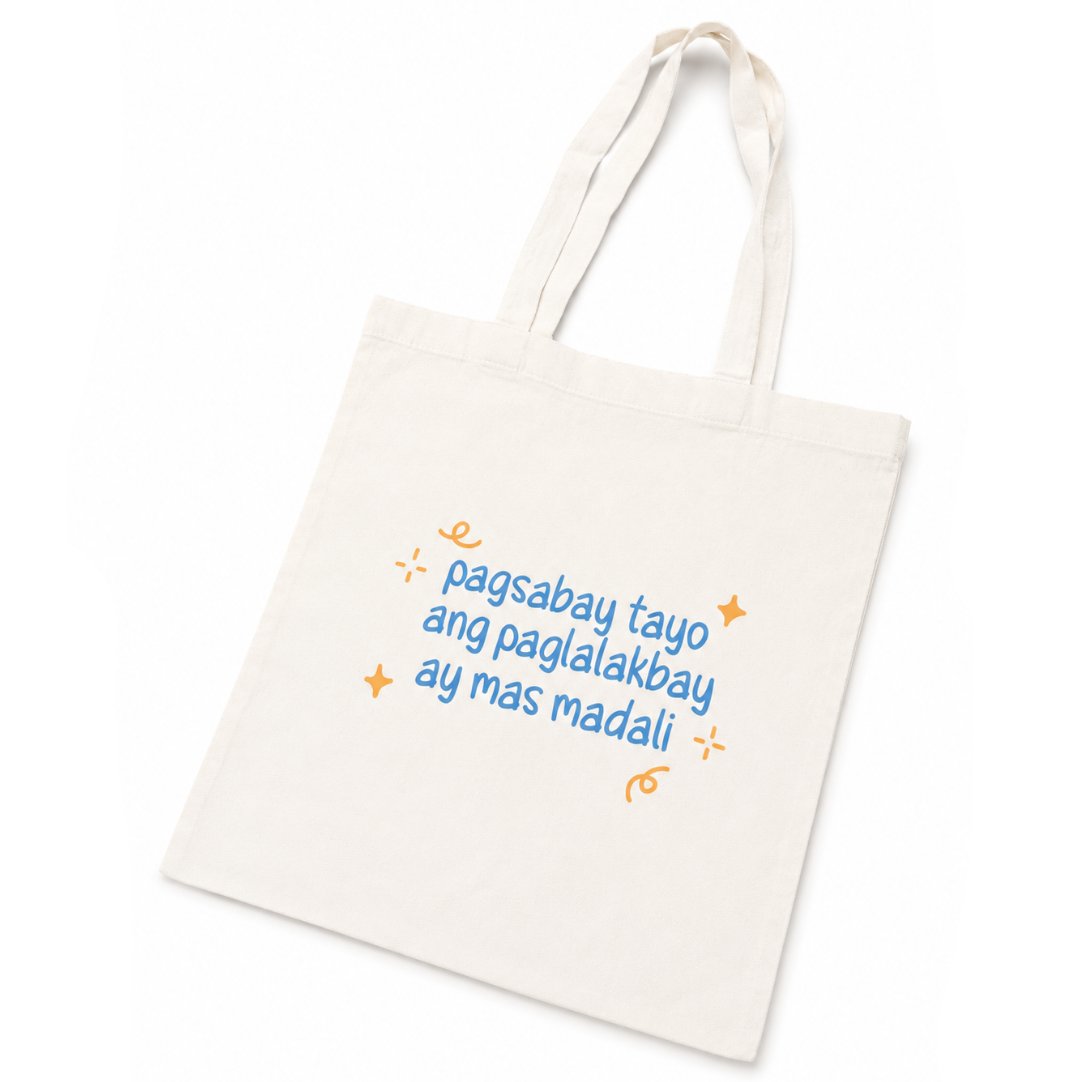 "Sabay" collection tote bag