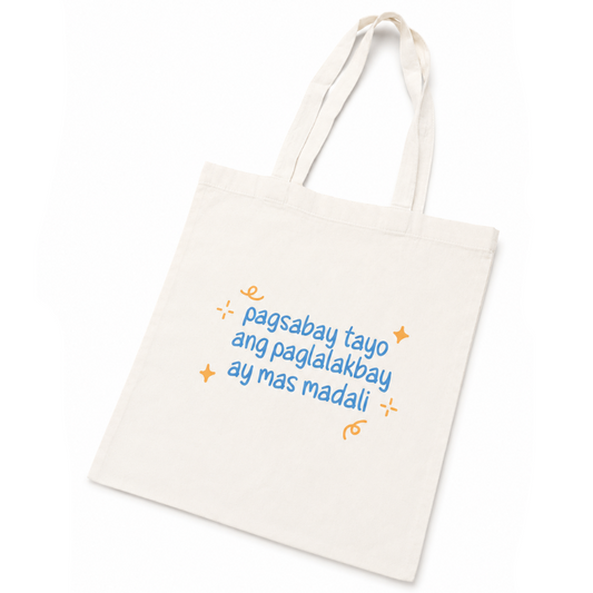 "Sabay" collection tote bag