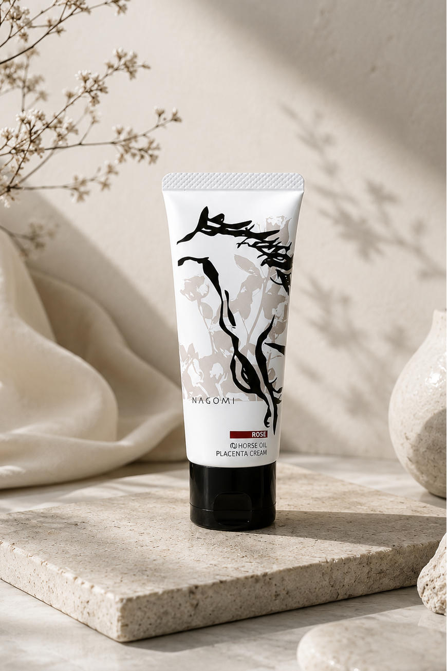 HORSE OIL PLACENTA CREAM＜ROSE＞